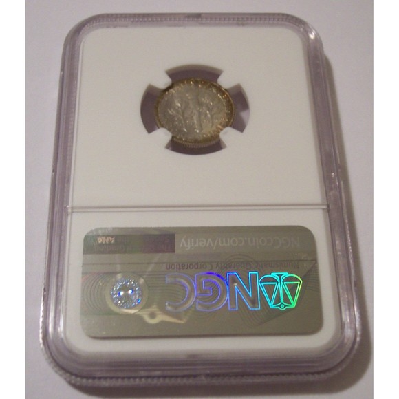 1958 D Roosevelt Dime Nice Toning - Picture 2 of 2